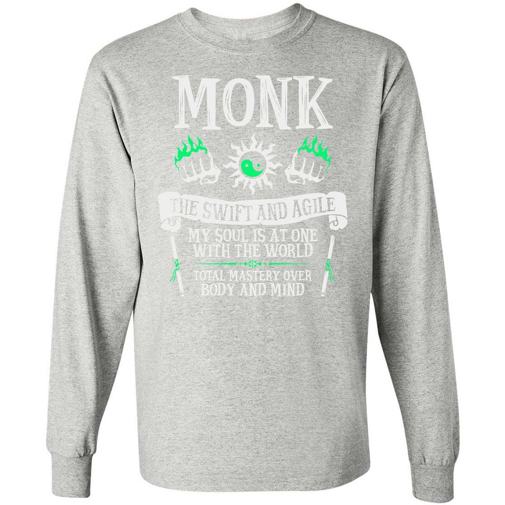 Long Sleeve T-Shirt - 1Y61H9TK - Ash - 7