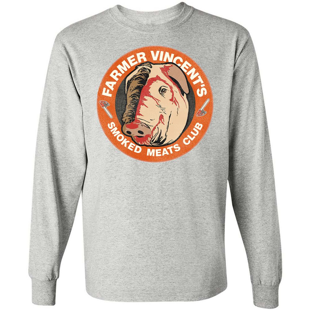 Long Sleeve T-Shirt - A5CRVHKU - Ash - 7