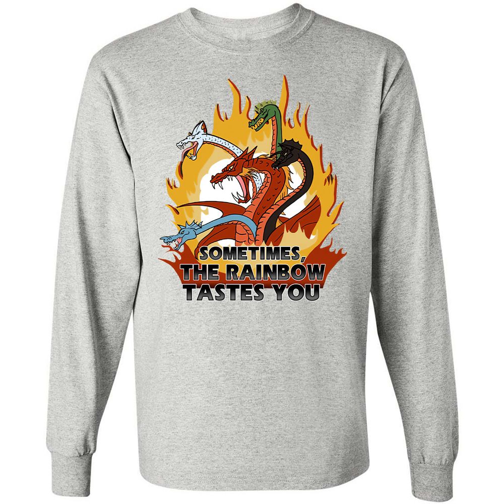 Long Sleeve T-Shirt - WR8XGZZZ - Ash - 7