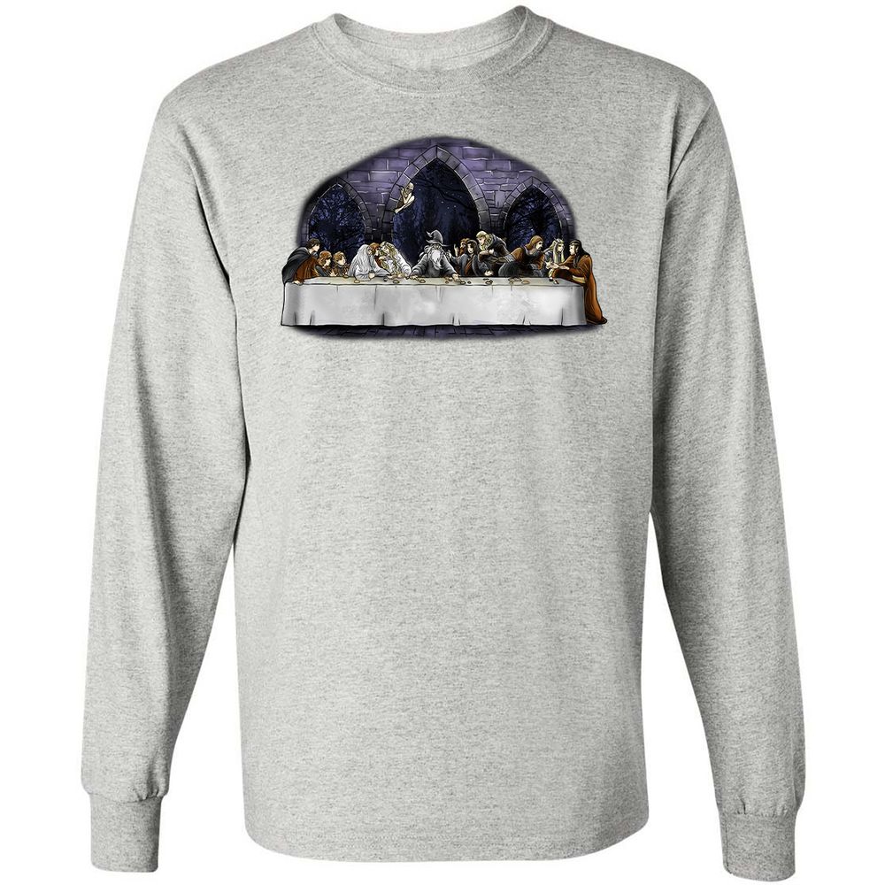 Long Sleeve T-Shirt - ZB3AHBG5 - Ash - 7