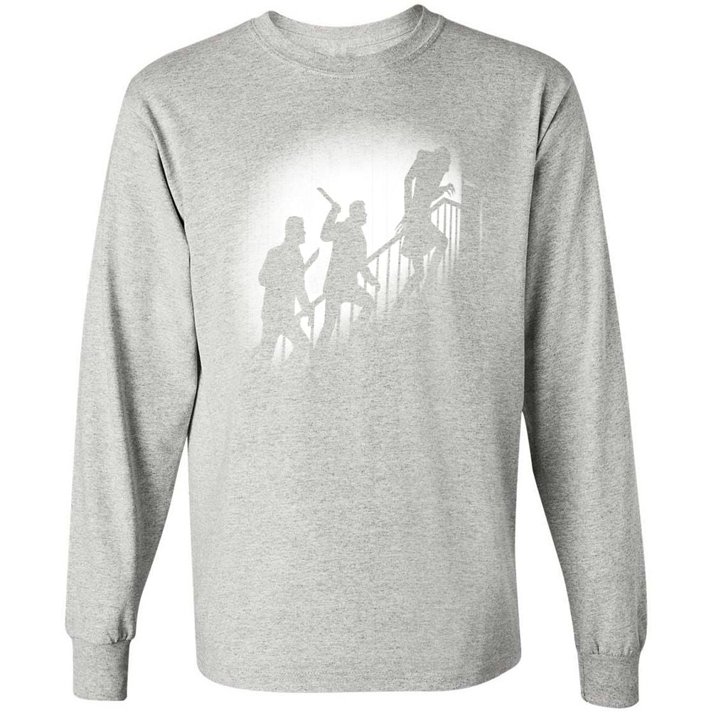 Long Sleeve T-Shirt - 1BY6L2PP - Ash - 7