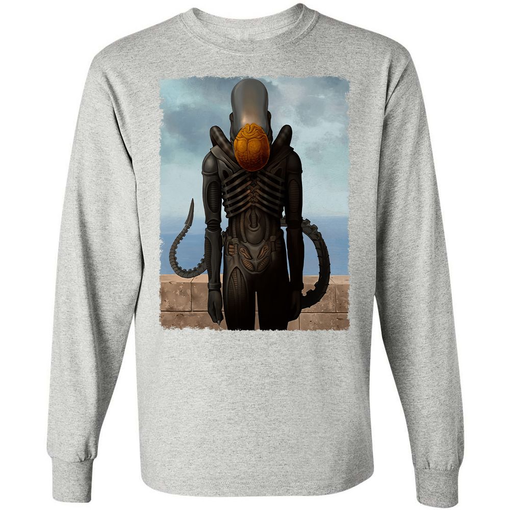 Long Sleeve T-Shirt - 9BQJ2ACC - Ash - 7
