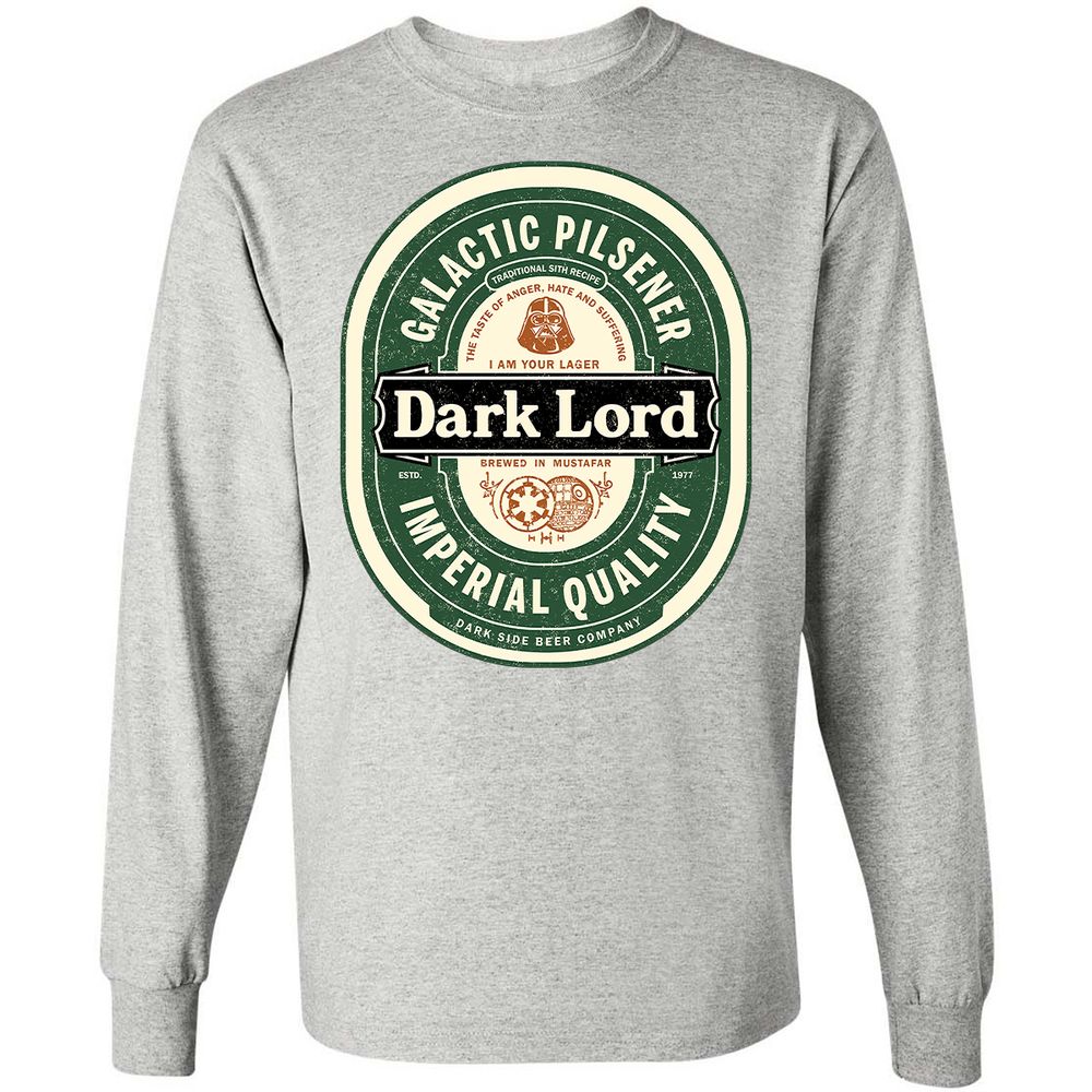 Long Sleeve T-Shirt - 7QK2Q6N7 - Ash - 7