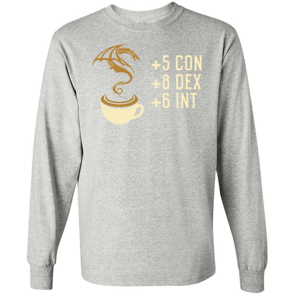 Long Sleeve T-Shirt - 9FYJ9QC6 - Ash - 7