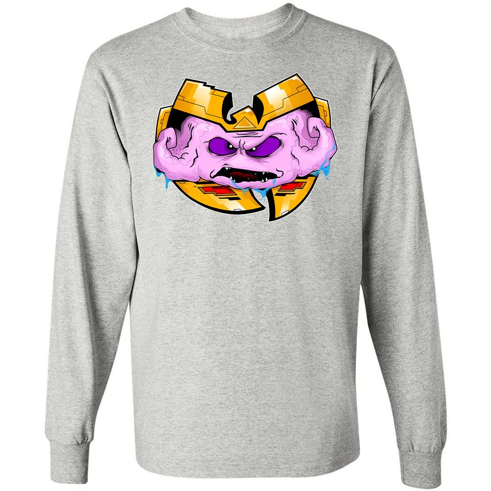 Long Sleeve T-Shirt - J3456UQE - Ash - 7