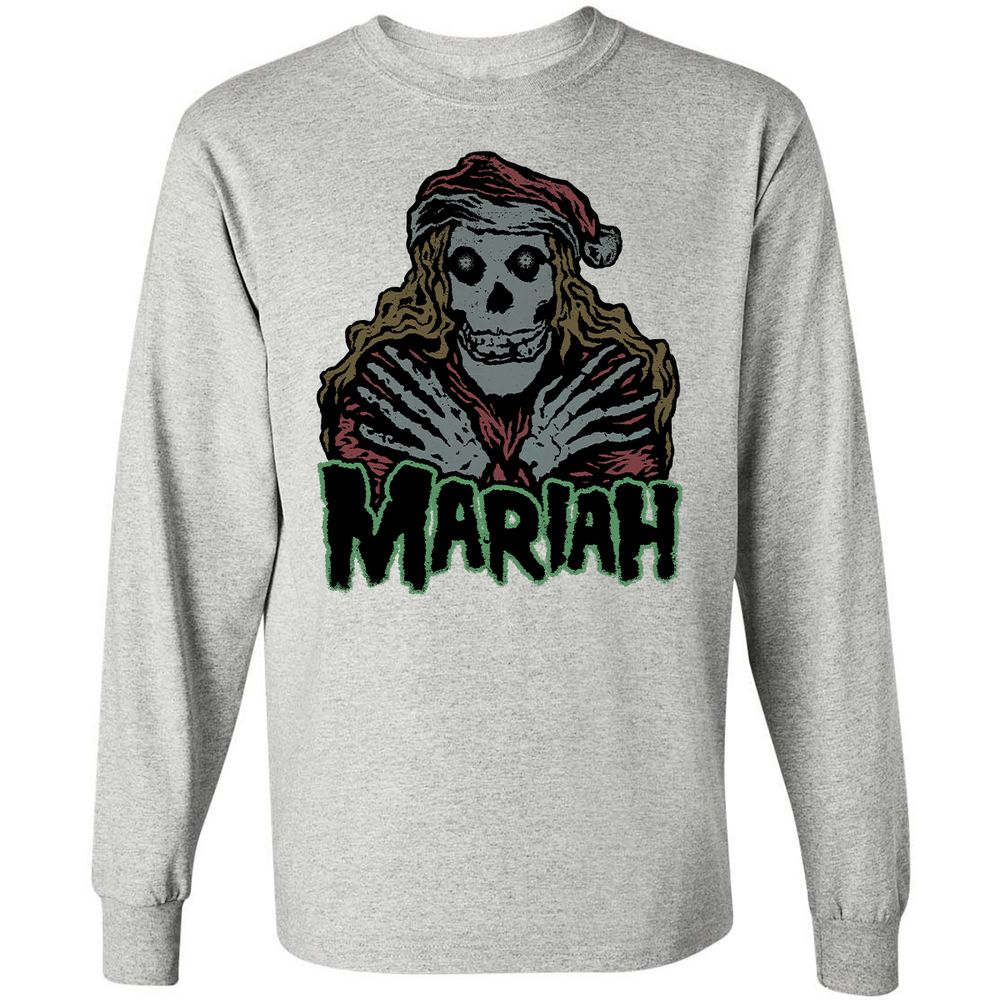 Long Sleeve T-Shirt - BYMFB7TK - Ash - 7