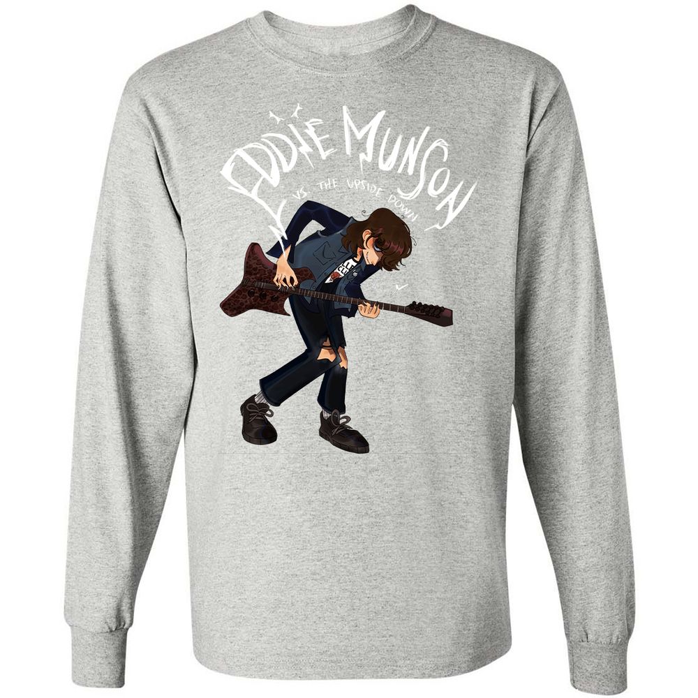 Long Sleeve T-Shirt - 7N1WURP2 - Ash - 7