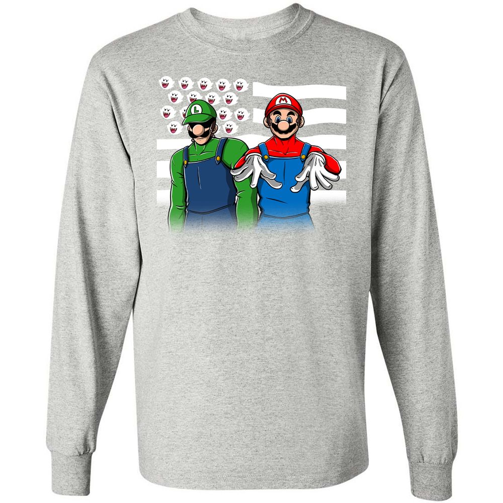Long Sleeve T-Shirt - 14LA7Y7G - Ash - 7