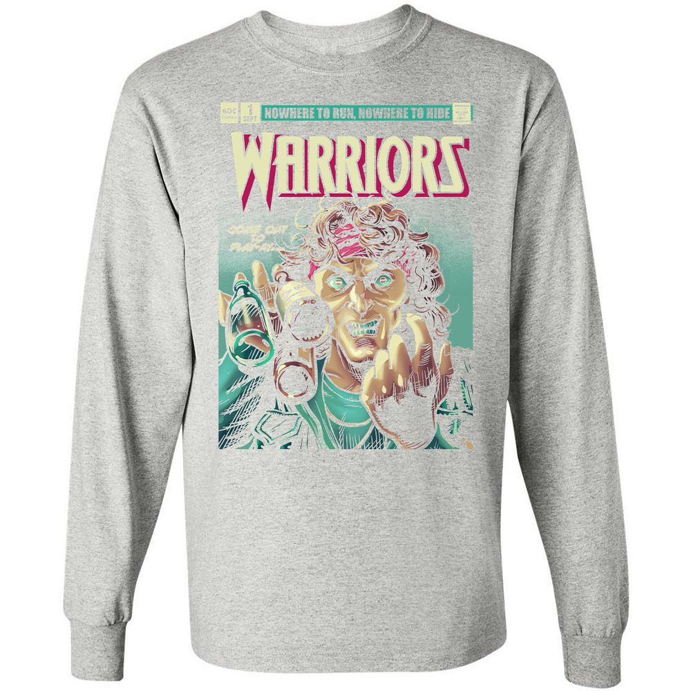 Long Sleeve T-Shirt - Z5H2D6C7 - Ash - 7