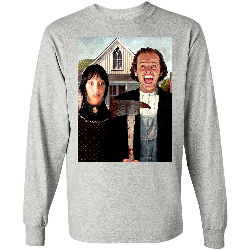 Long Sleeve T-Shirt - PAHGRBUD - Ash - 7