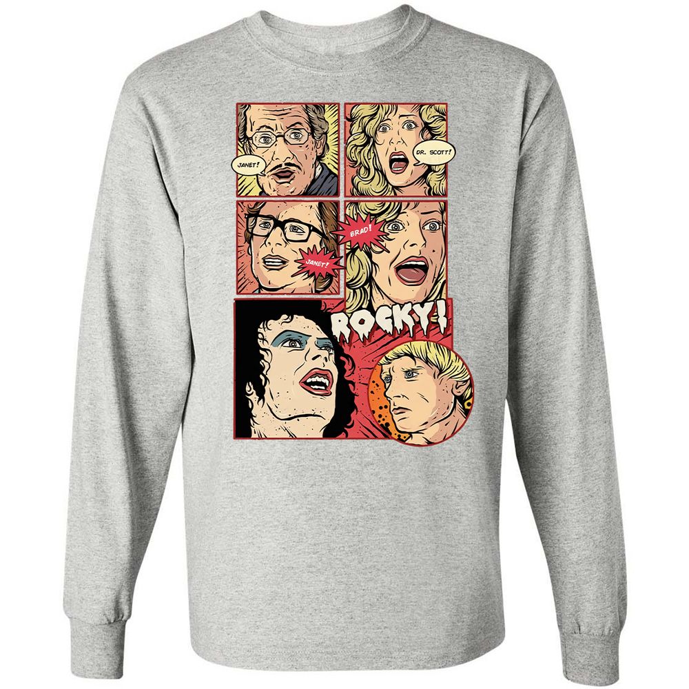 Long Sleeve T-Shirt - 3WSV7G8C - Ash - 7