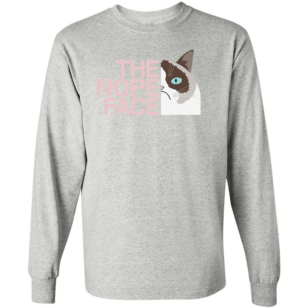 Long Sleeve T-Shirt - 8TW7F4MR - Ash - 7