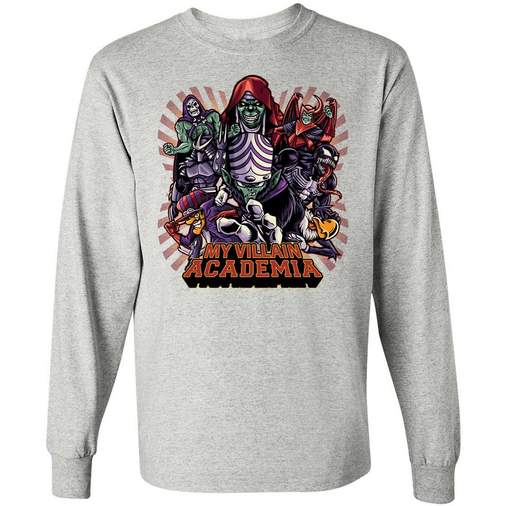 Long Sleeve T-Shirt - 7KYDWEK4 - Ash - 7