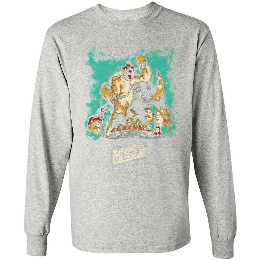 Long Sleeve T-Shirt - A1R6EWCD - Ash - 7