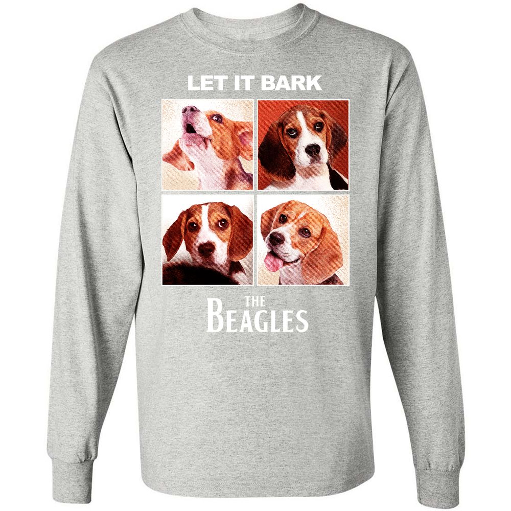 Long Sleeve T-Shirt - FEYPU8GL - Ash - 7