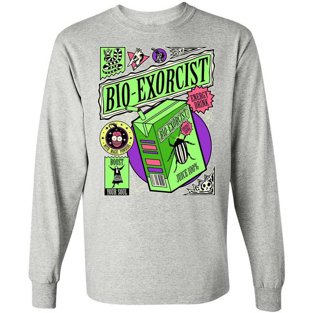 Long Sleeve T-Shirt - 8VHWEGLP - Ash - 7