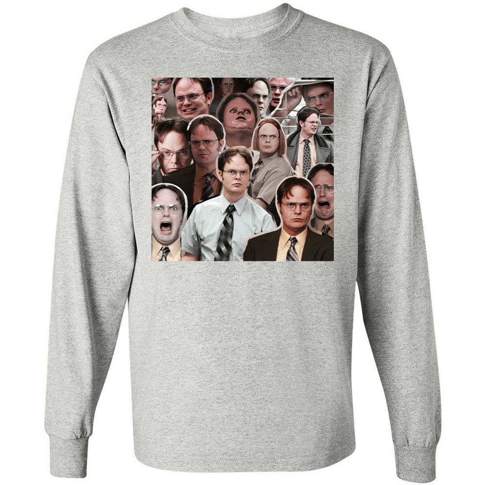 Long Sleeve T-Shirt - 4UK55AZ3 - Ash - 7