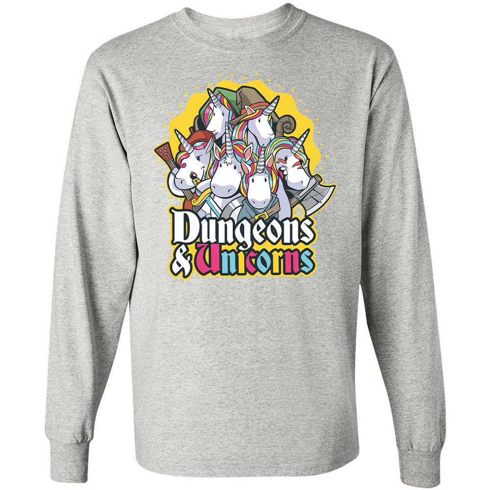 Long Sleeve T-Shirt - NV3FLN81 - Ash - 7