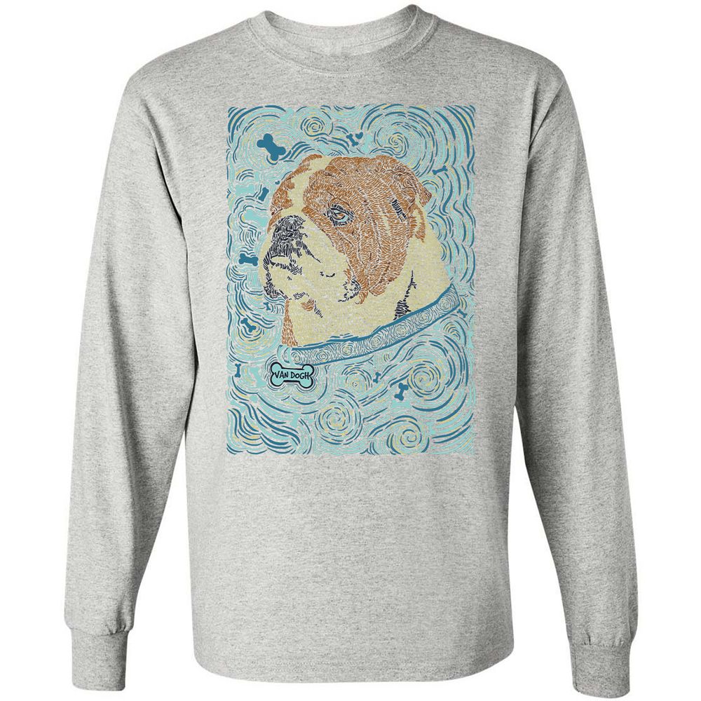 Long Sleeve T-Shirt - HQAHKS11 - Ash - 7