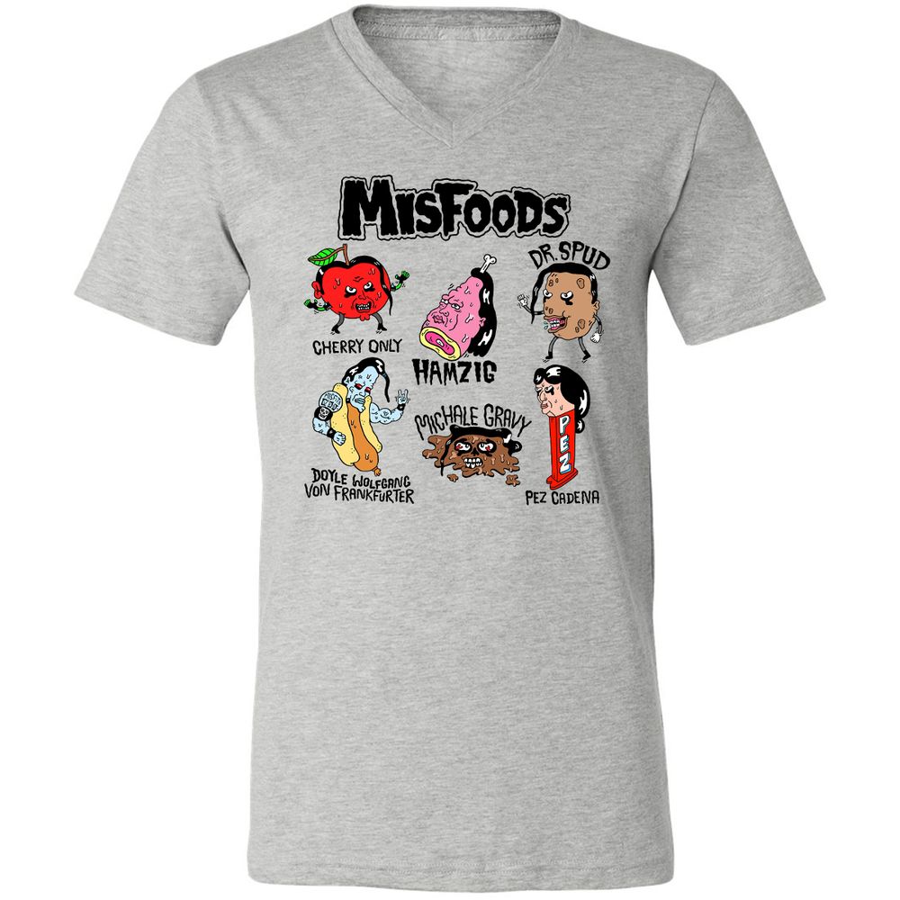 Unisex V-Neck T-Shirt - PX1Y5PCV - Athletic Heather - 7
