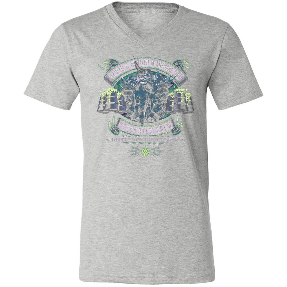 Unisex V-Neck T-Shirt - NL39G1LK - Athletic Heather - 7