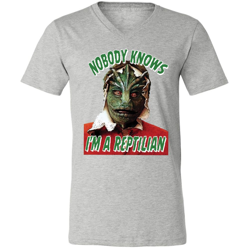 Unisex V-Neck T-Shirt - 3BEGK8AX - Athletic Heather - 7