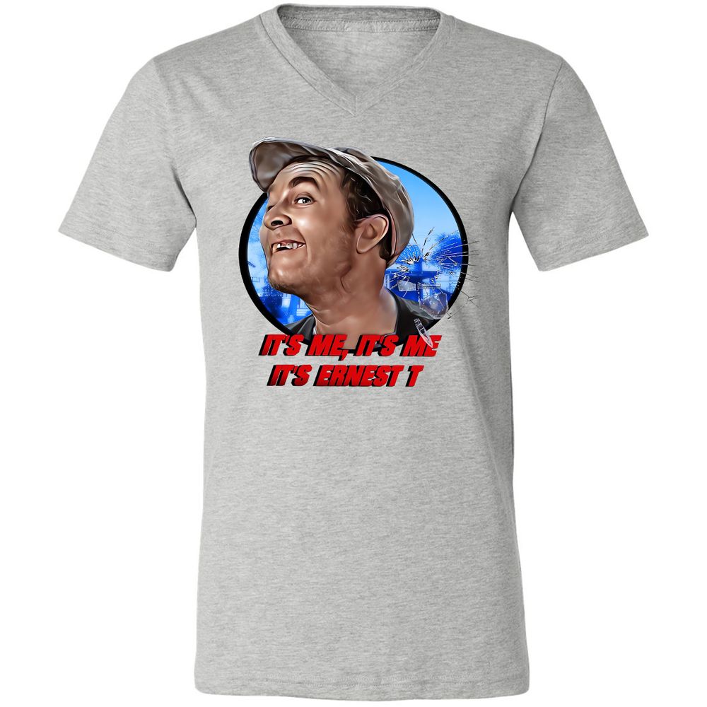 Unisex V-Neck T-Shirt - 3YVVWK55 - Athletic Heather - 7