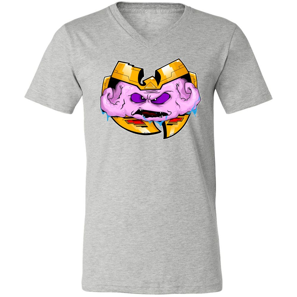 Unisex V-Neck T-Shirt - PJS7C3RV - Athletic Heather - 7