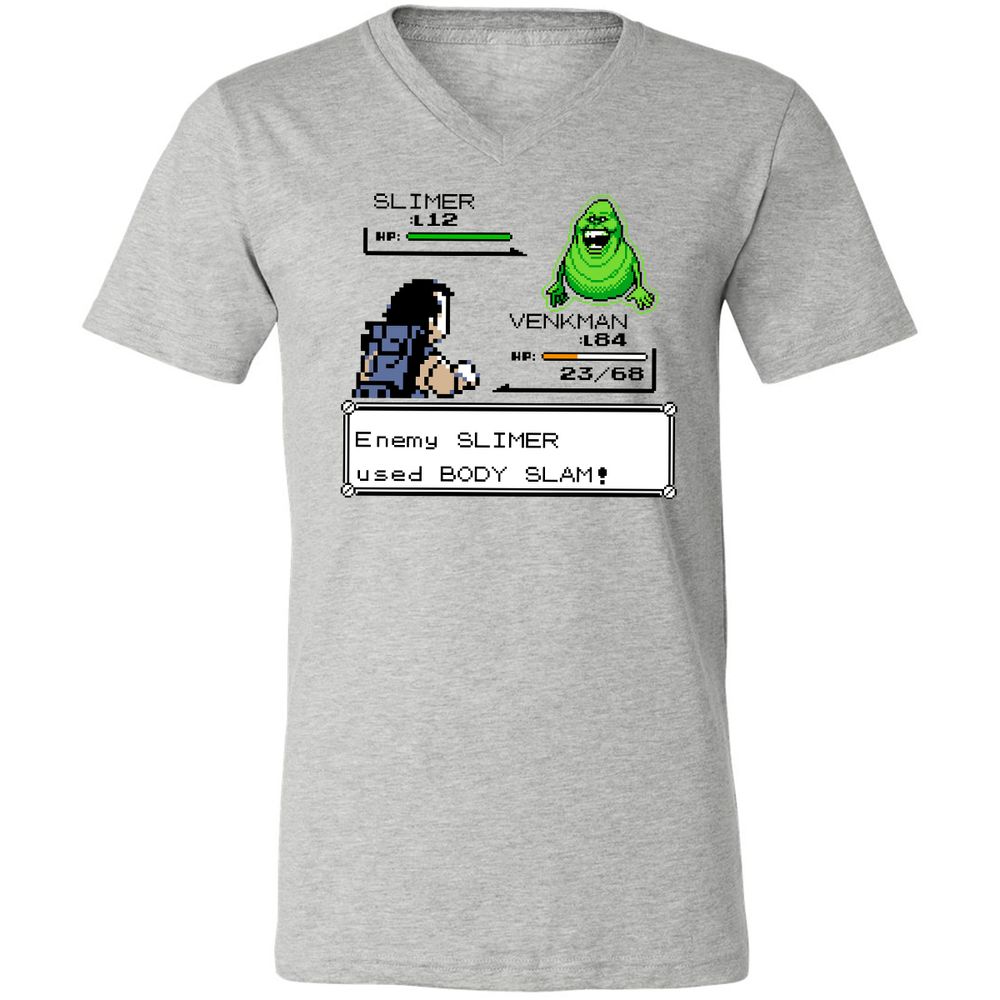 Unisex V-Neck T-Shirt - FZ83FH6R - Athletic Heather - 7