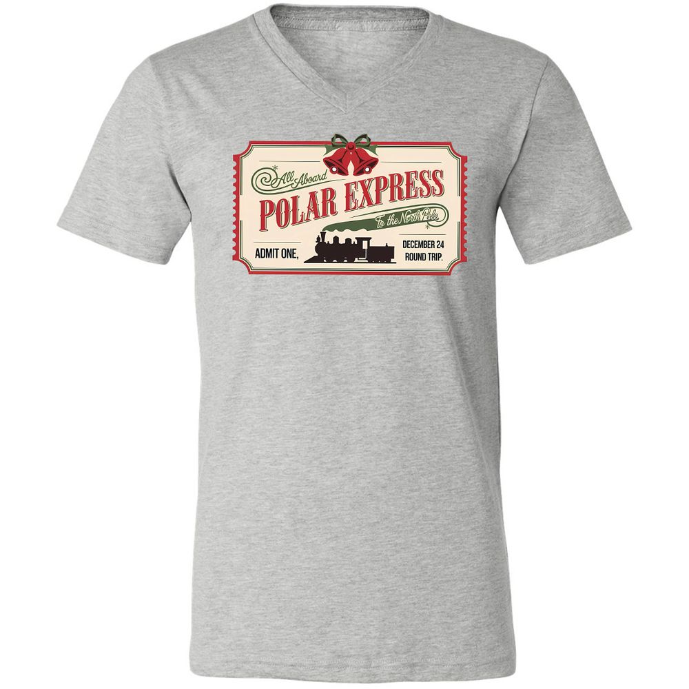 Polar Express Ticket - Athletic Heather - 7