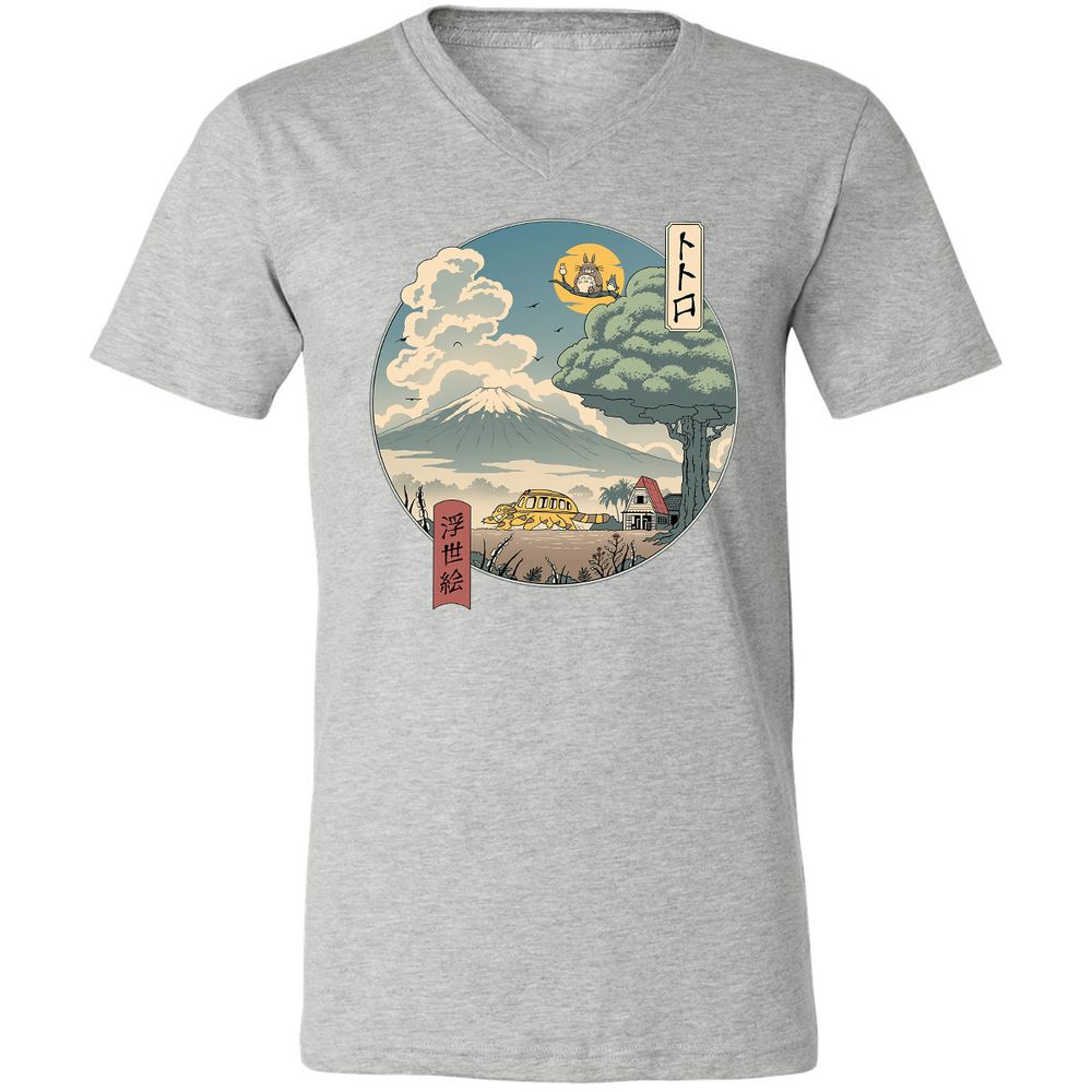 Unisex V-Neck T-Shirt - PYPC6PSB - Athletic Heather - 7