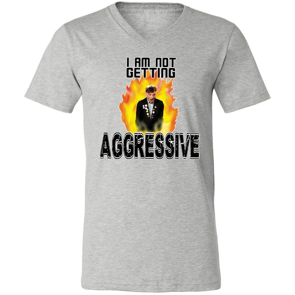 Unisex V-Neck T-Shirt - FMAZ4X5L - Athletic Heather - 7