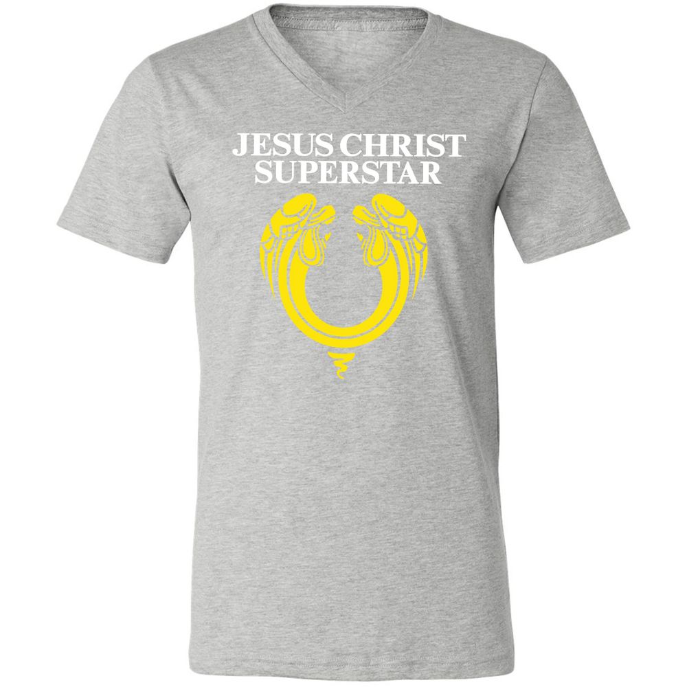 Unisex V-Neck T-Shirt - N18TJK59 - Athletic Heather - 7