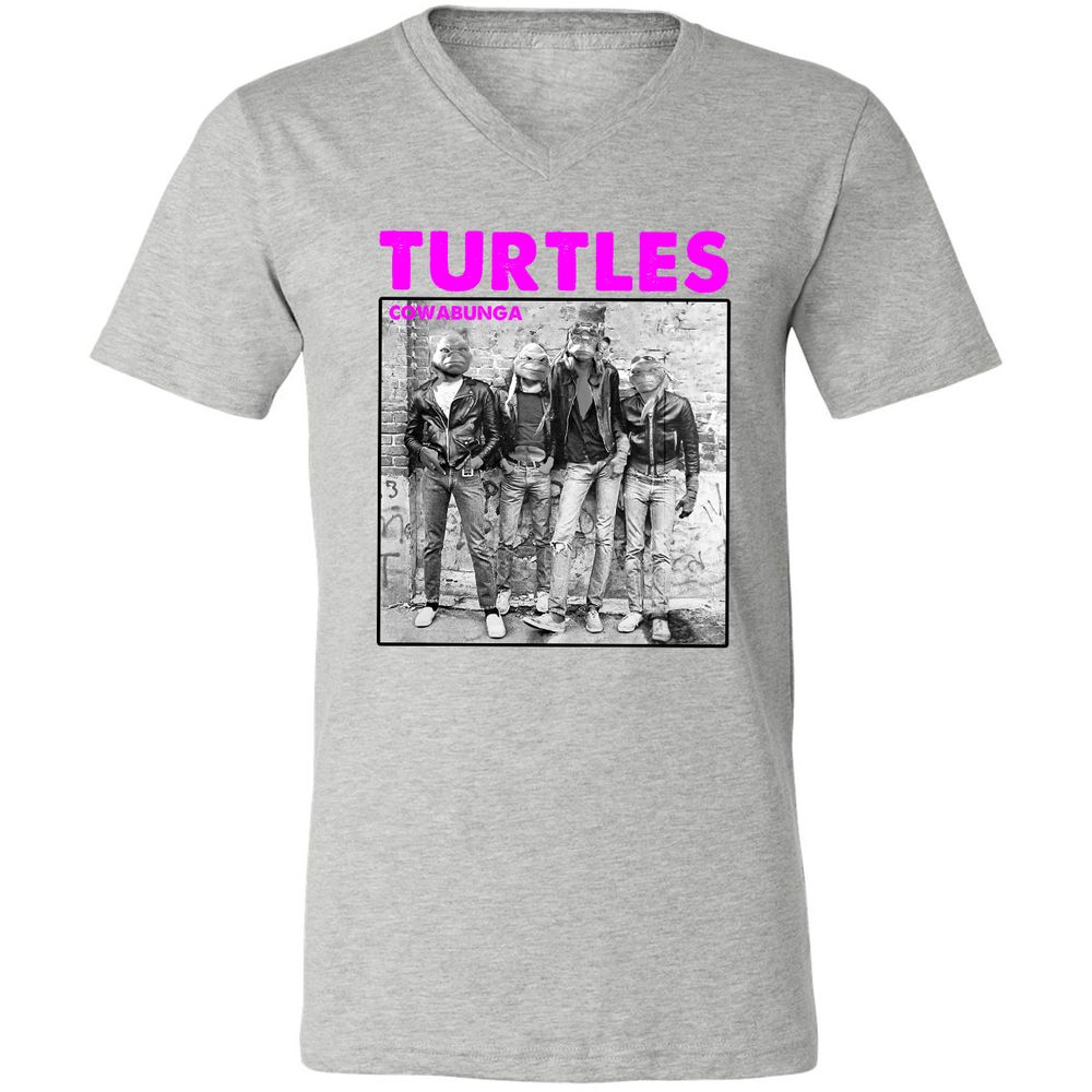 Unisex V-Neck T-Shirt - AZWV2G3V - Athletic Heather - 7