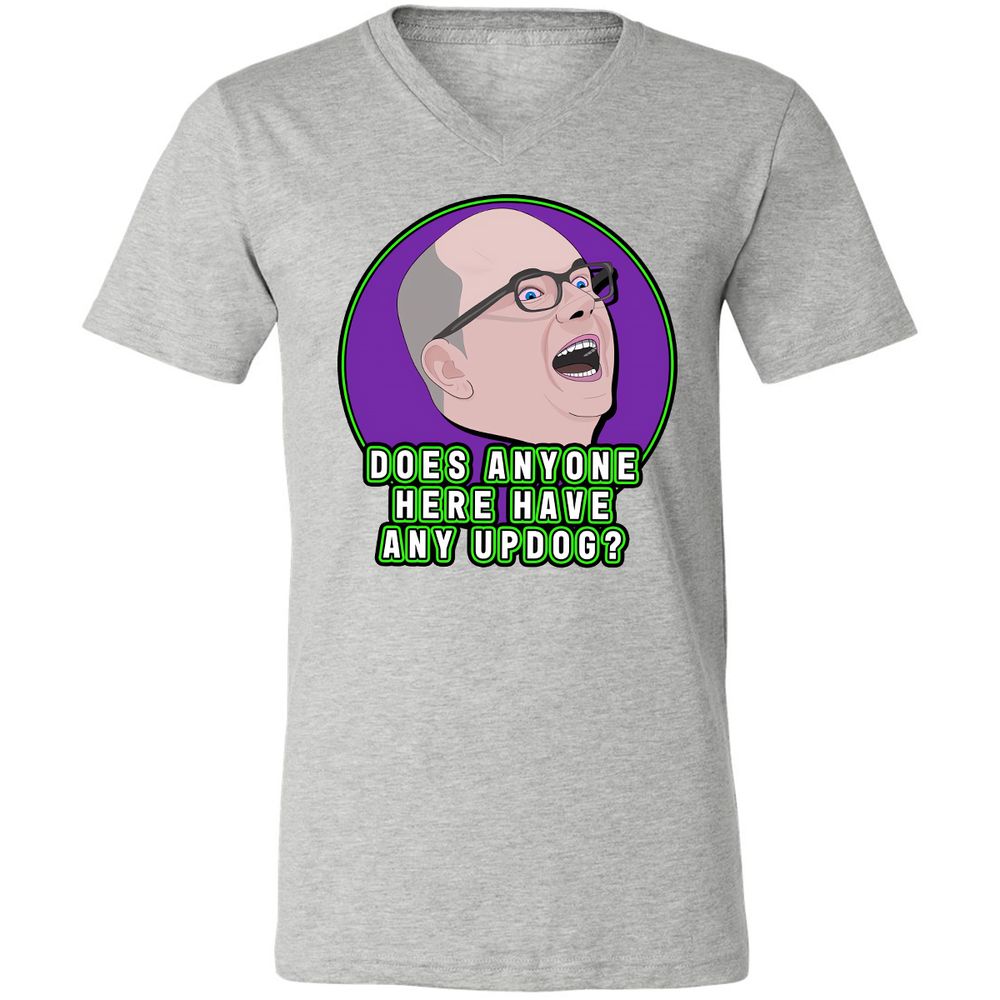 Unisex V-Neck T-Shirt - AHR15F8X - Athletic Heather - 7