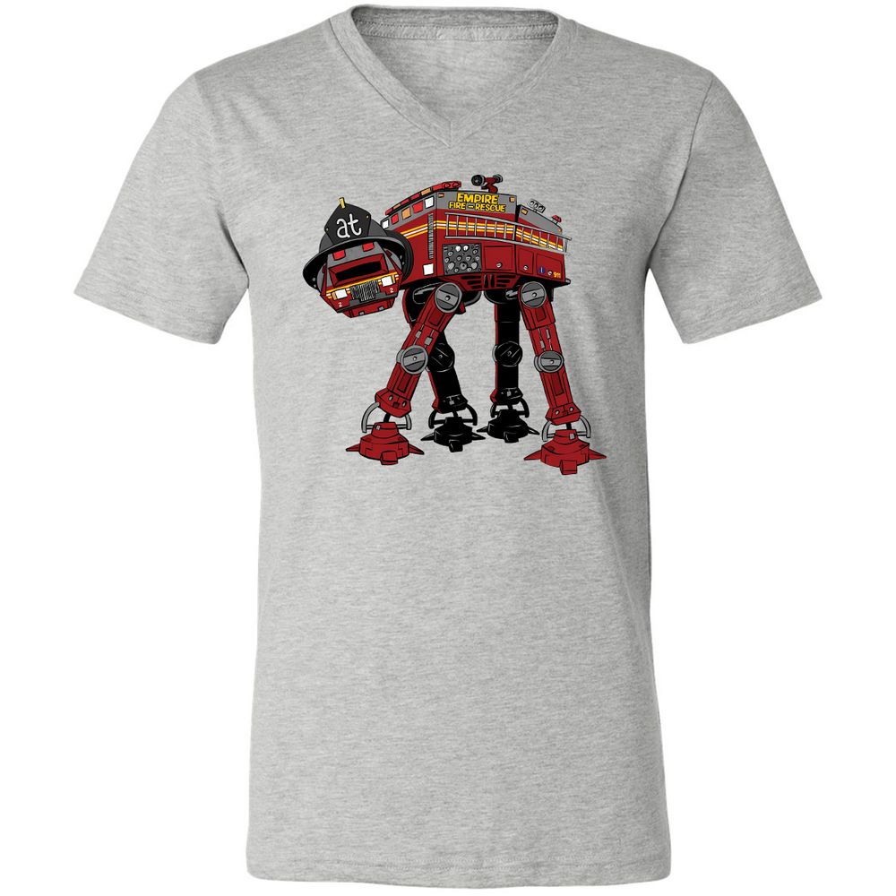 At-At Fire Truck - Athletic Heather - 7