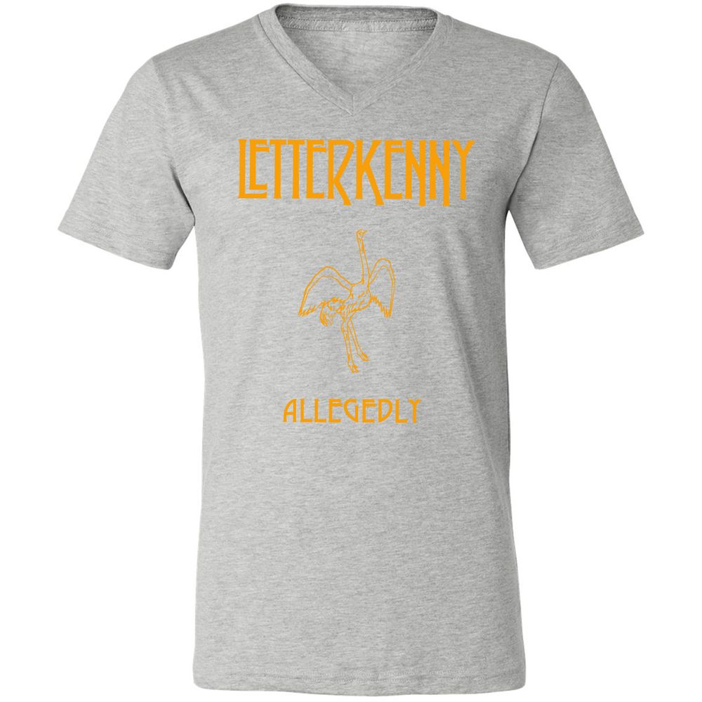 Unisex V-Neck T-Shirt - 6164ZZED - Athletic Heather - 7