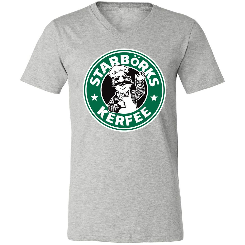 Unisex V-Neck T-Shirt - T8C2C89L - Athletic Heather - 7