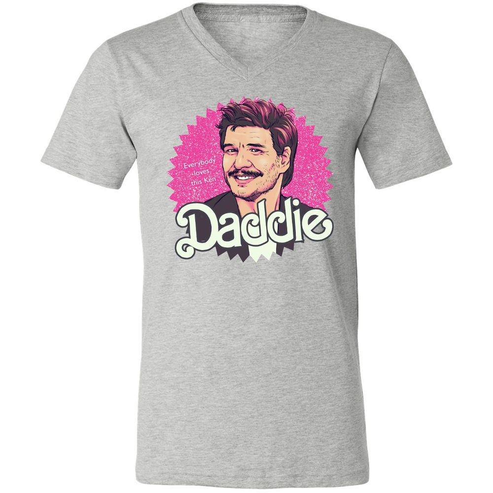 Unisex V-Neck T-Shirt - MCEWRUCV - Athletic Heather - 7