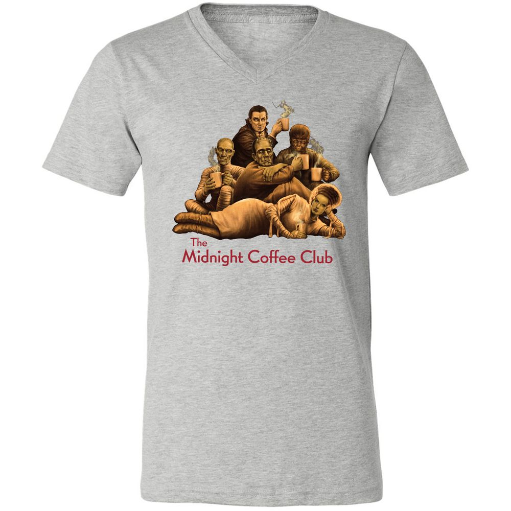 Unisex V-Neck T-Shirt - KFA9JNBS - Athletic Heather - 7