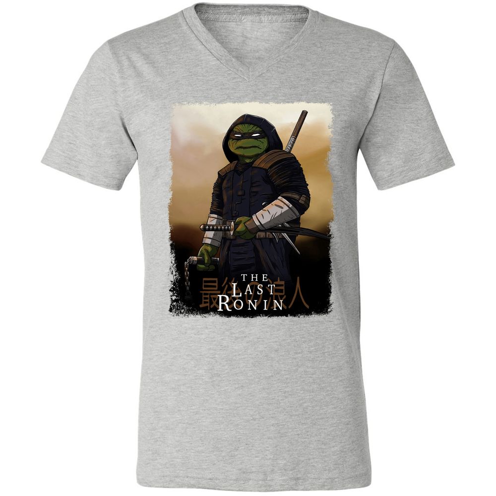 Unisex V-Neck T-Shirt - E2UE1HBU - Athletic Heather - 7