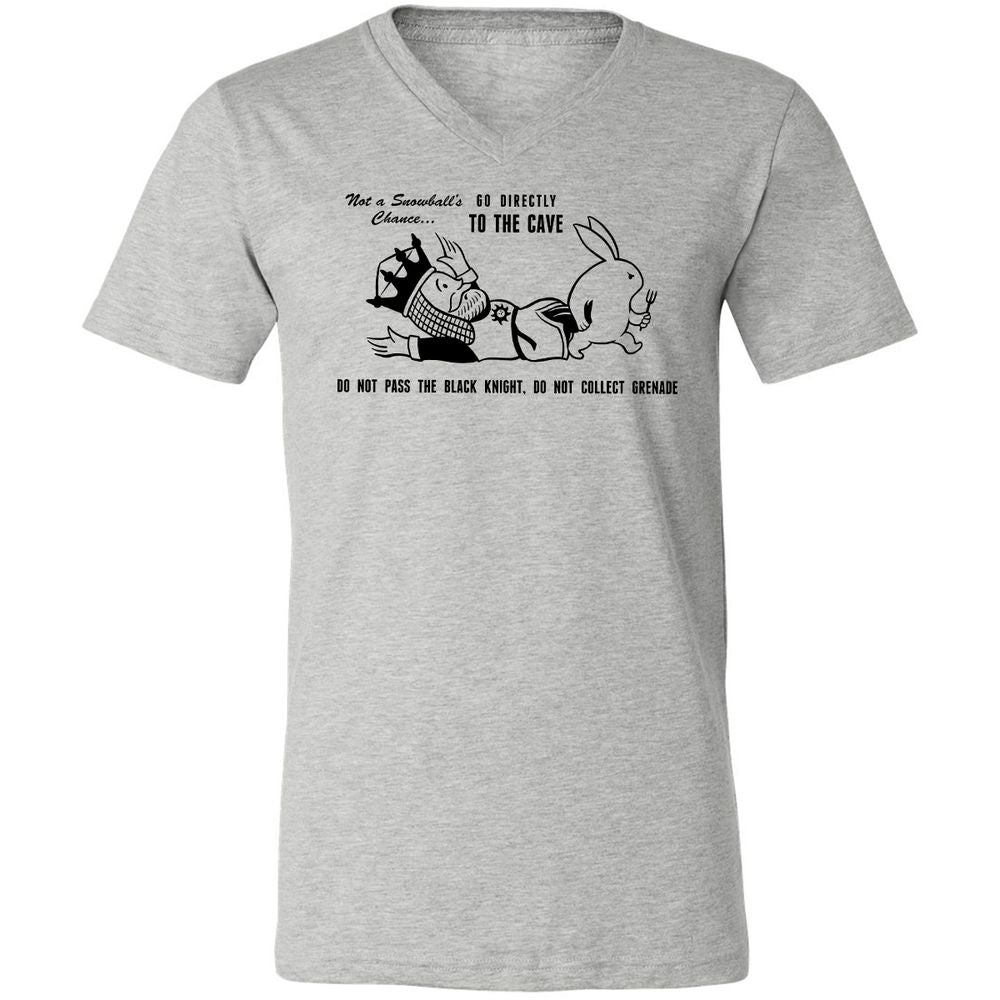 Unisex V-Neck T-Shirt - 26DXBVCA - Athletic Heather - 7