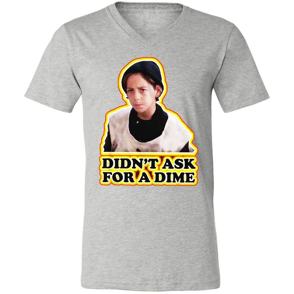 Unisex V-Neck T-Shirt - 267JMZM5 - Athletic Heather - 7