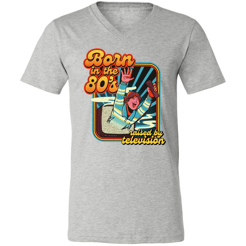 Unisex V-Neck T-Shirt - FSB24GAW - Athletic Heather - 7