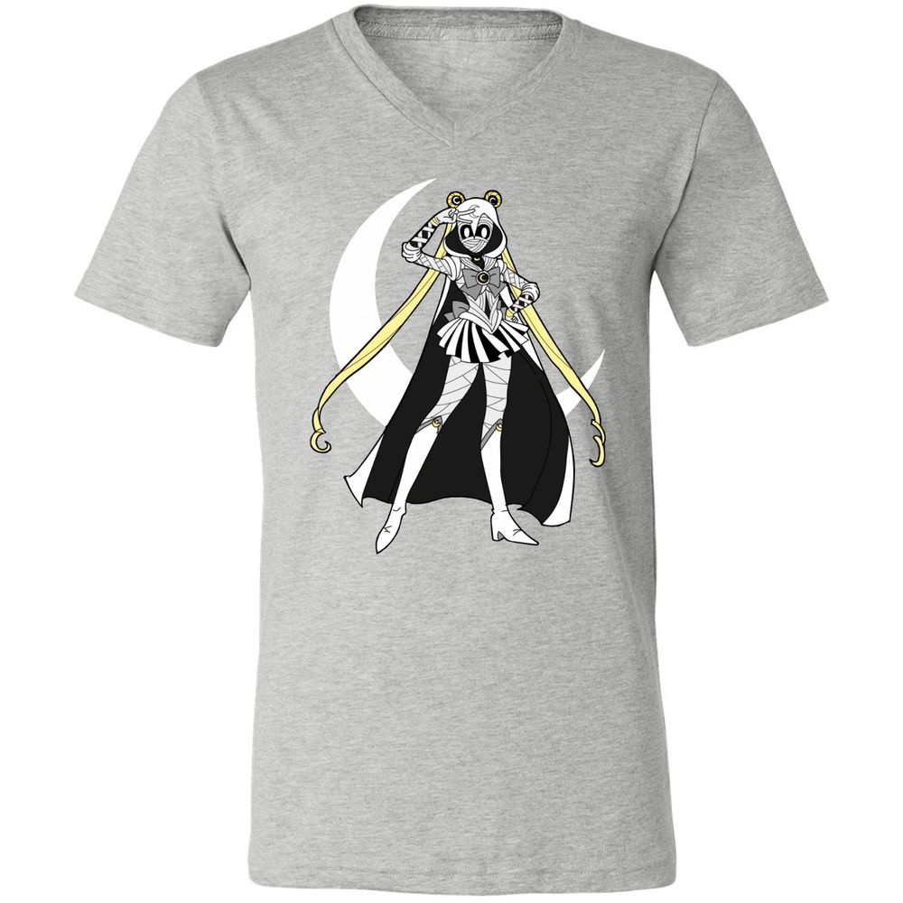 Unisex V-Neck T-Shirt - WGFXUQEW - Athletic Heather - 7