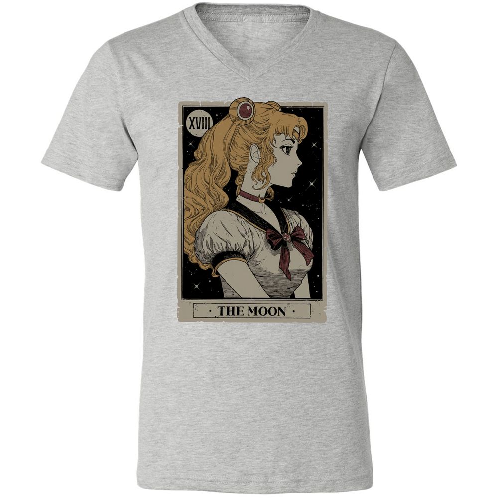 Unisex V-Neck T-Shirt - RWYRYN3G - Athletic Heather - 7