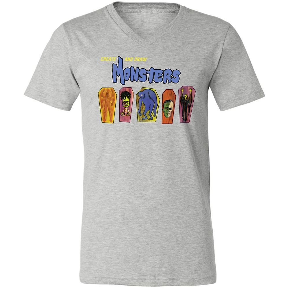 Monsters Draw - Athletic Heather - 7
