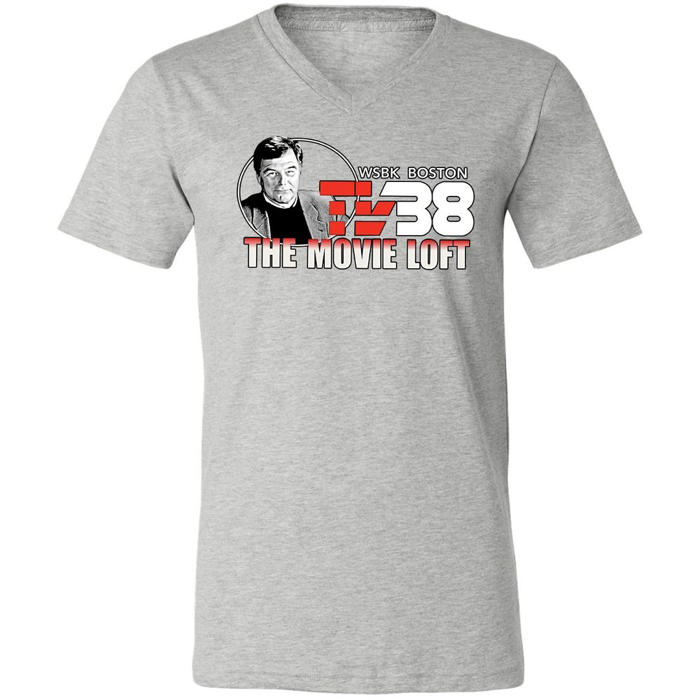 Unisex V-Neck T-Shirt - JQXRQ16J - Athletic Heather - 7