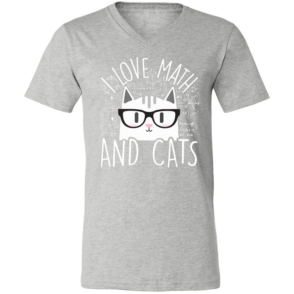 Unisex V-Neck T-Shirt - U1RZVATY - Athletic Heather - 7