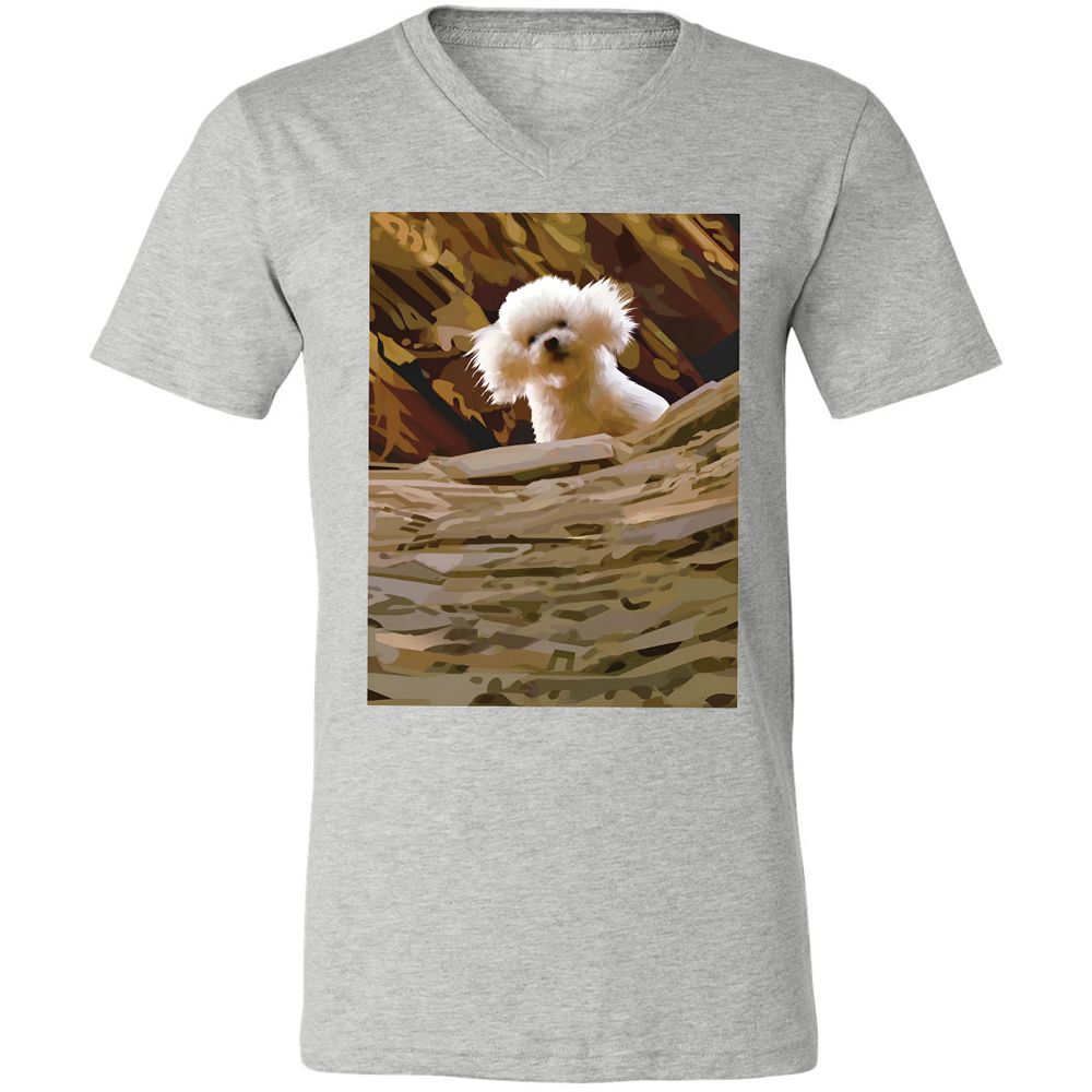 Precious Bichon - Athletic Heather - 7